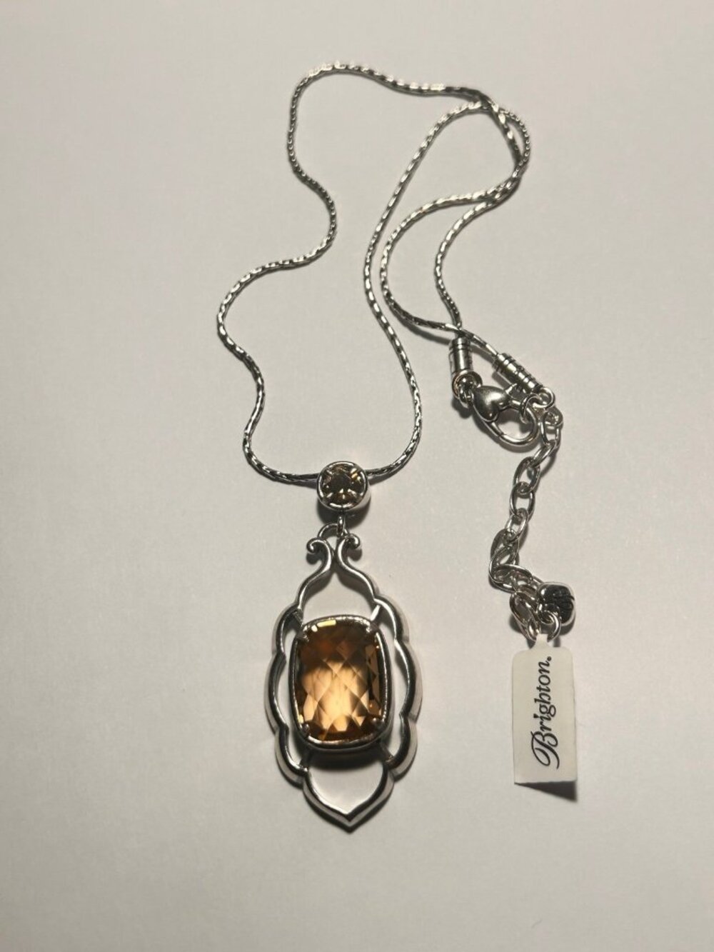 Brighton your true color Topaz necklace NWT JN9693